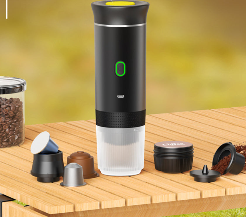 Draagbare Capsule Espresso Koffiemachine – Draadloos – Italiaanse Stijl