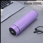 500ml Slimme LED-thermosfles met temperatuurweergave – 304 roestvrij staal, vacuüm geïsoleerd