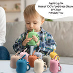 Silicone Straw Water Bottle – Soft, Safe & Kid‑Friendly Design 200ml-3