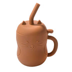 Silicone Straw Water Bottle – Soft, Safe & Kid‑Friendly Design 200ml-6