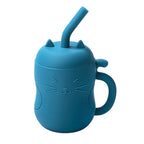 Silicone Straw Water Bottle – Soft, Safe & Kid‑Friendly Design 200ml-11