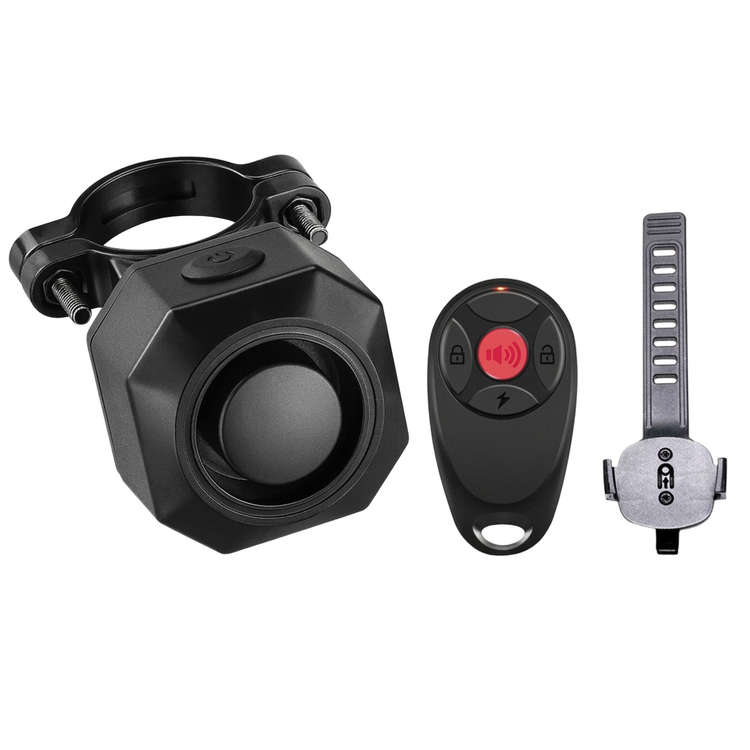 Alarm product photo with Chinese characters removed