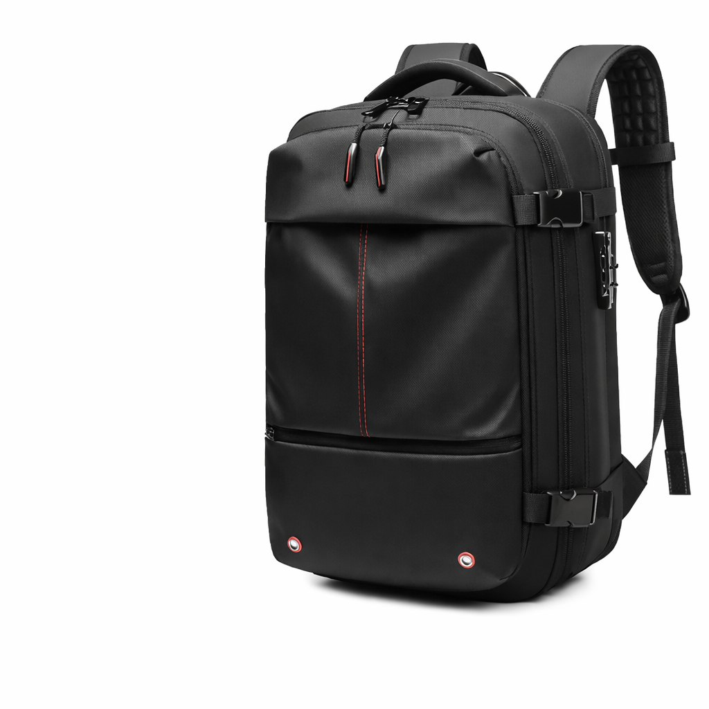 Business Travel Expansion Backpack – Water‑Repellent Professional Design
