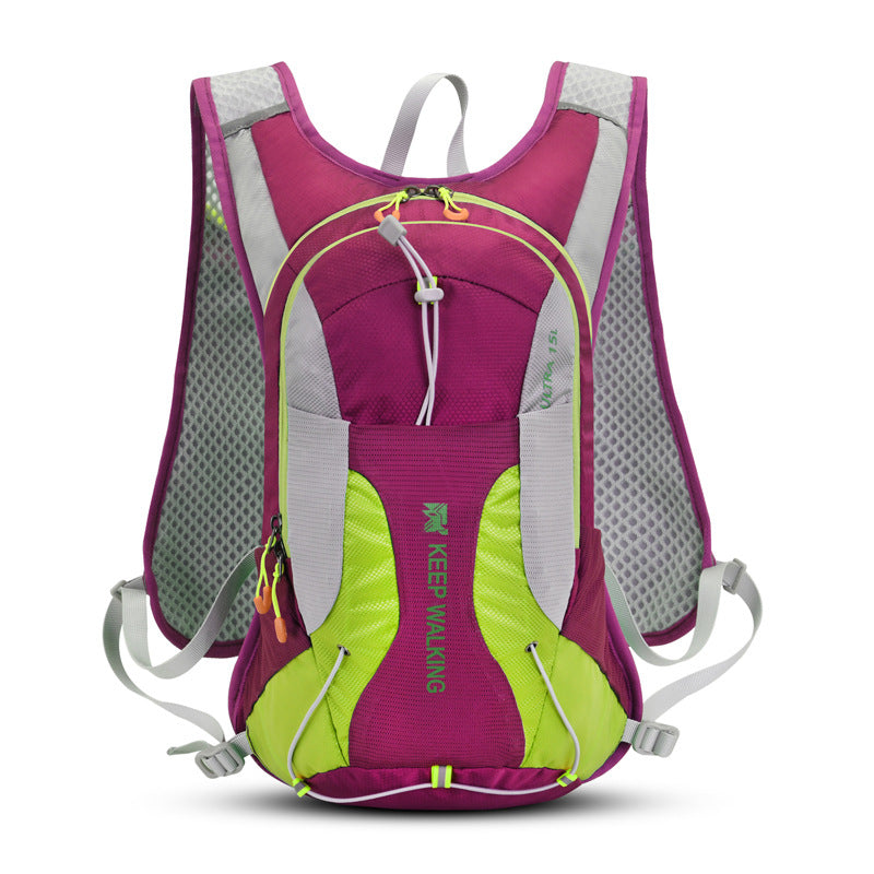Wautton15L Cycling Backpack Water-resistant Nylon Daypack For Outdoor-3