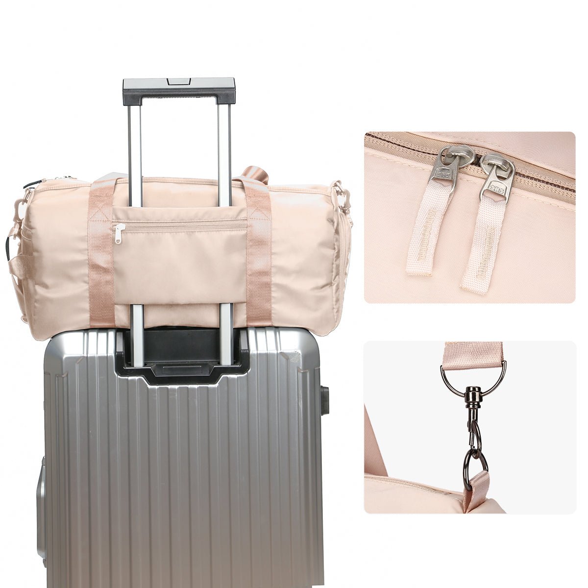 Overnight Carry On Gym Bag – Travel, Fitness & Weekend Duffel-4